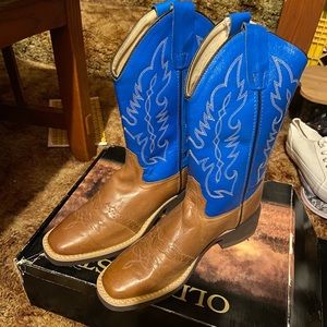 Old West youth cowboy boots